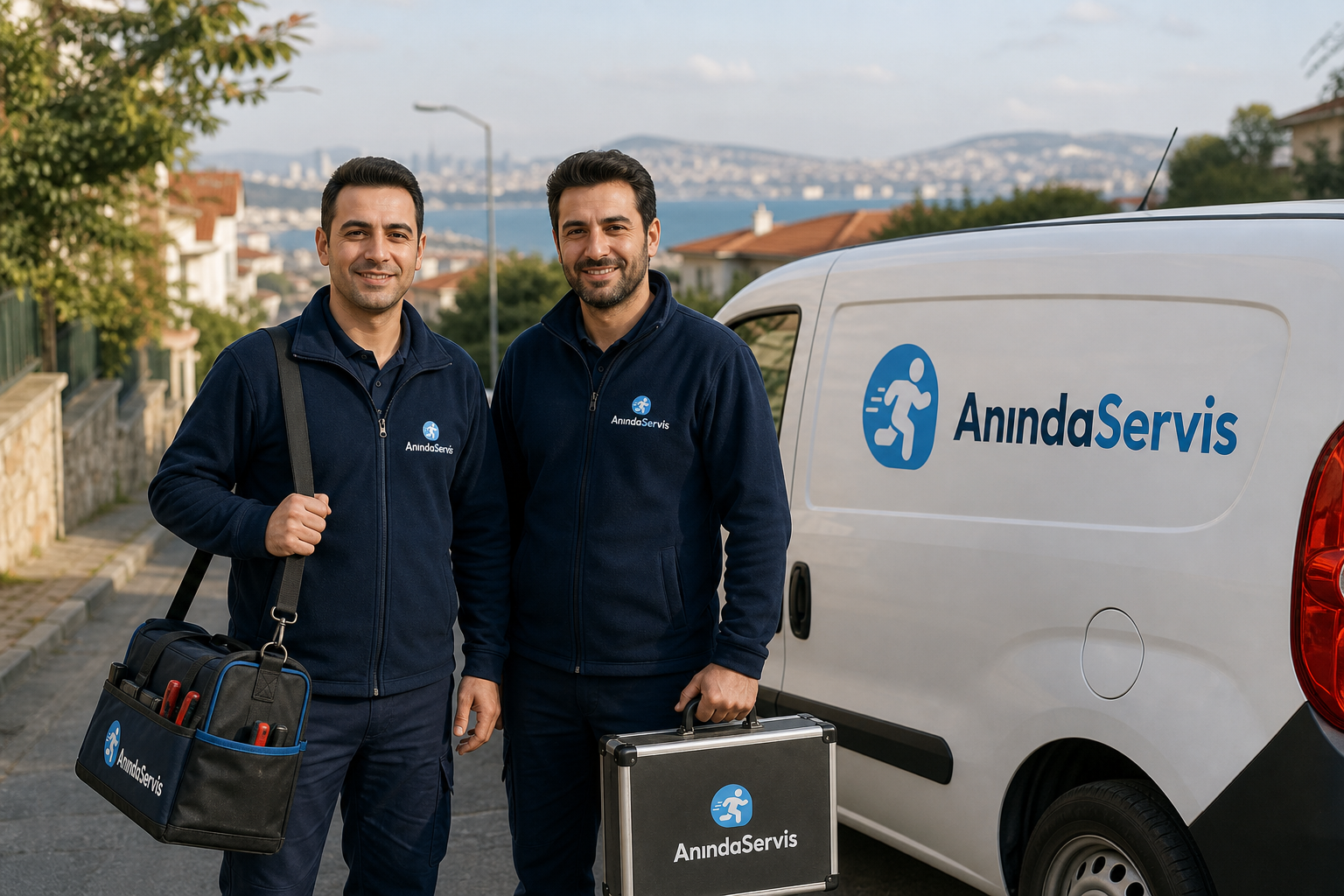 Anında Servis ekip ve servis aracı - Eskişehir Amana Beyaz Eşya Servisi